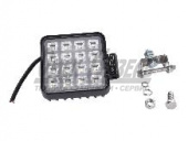 Фара светодиодная дополнительная 12-24V 16W 6000К Premium (Osram/16,напр.свет 90х110х29.8 ) ZOOML WL-P334002H