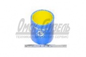 Патрубок КАМАЗ ТКР евро L=70 d=50х61 силикон  7406-1118276