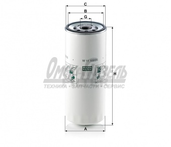 Фильтр масл SogefiPro FA5377ECO MAN F2000/FA5377ECO/LF3754