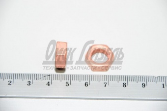 Гайка М 10х1,0 КАМАЗ коромысла мед. 870505 (№о01)