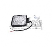 Фара светодиодная12/24V (квадратная,направленный свет, узкая) OFF-ROAD раб.свет все ТС КЭП ФС02709QS-30 12/24V 9LED