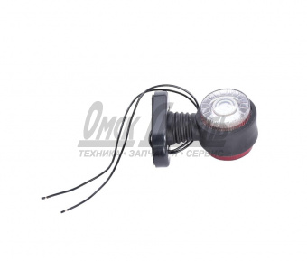 Указатель габаритов красный/бесцветный LED (ан.ОГ-32 ) ГФ 3.2-00/01 LED