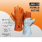 Краги спилковые пятипалые с усилением на ладони Jeta Safety JWK401 ((р.10/XL)) 11461