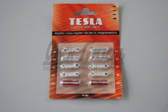 Предохран  (к-т) цилиндр (8х8А,2х16А) F 153 TESLA