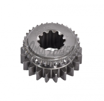 Шест УАЗ РК вкл.з/м и пониж.передачи н/о (косозубой)с 06,2024,/MetalPart/ MP-3162-1802040-20