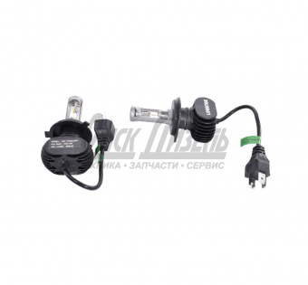 Лампа 12В(24В) 30Вт (S1) Н4 LED Head Lamp (K2)/LONGTEK/ 9-32В 30Вт H4-3003