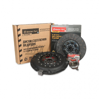 Сцепление МТЗ-80,82 лепестковое (корзина+диск+муфта) TITANIUM /MASTER PART/ 55-1601090-80А-DS(MP)#150