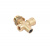 Фитинг четверник Т12-Т 6 CAMOZZI 9600 12-6-М22х1,5-М12х1,5  глав торм крана КАМАЗ (Camozzi) D9600 12-М22x1.5-М12x1.5S