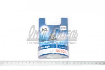 Лампа 12В  55Вт Н3 PK22s Blister BOSCH 12В 55Вт 1987301006 