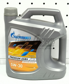 Масло мот Газпромнефть Premium A5B5 5W30 (4л)  