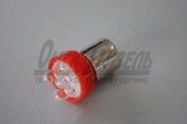 Светодиод 12В 21-3 (красный) (стоп, габариты) 12V BA15s T15