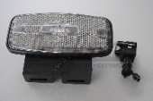 Указатель габаритов белый с/кроншт (светодиод) ГФ 1.15К 9-28В