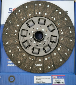 Диск сц КАМАЗ ведом КПП ZF-16S1820TO,-16S2220TO (SORL)