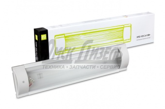 Светильник ЛПО-105 2х18Вт Т8/G13 IP20 со стеклом АСД