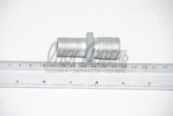 Штуцер Д-260 корпуса масляного фильтра /ММЗ/ (М22*1,5 / М20*1,5 дл.62мм) 260-1017012