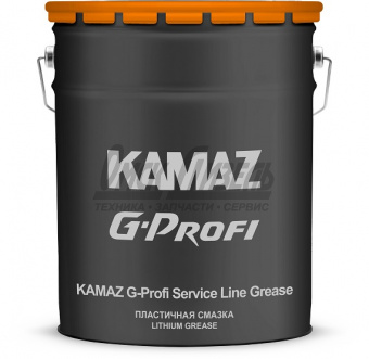 Смазка КАМАЗ G-Profi Service Line Grease антифрикционная 18кг (20 л.)  2389907069