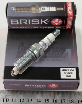 Свеча BRISK QR15LC-1 ГАЗель БИЗНЕС,NEXT дв А274 Evotech ( к-т 4 шт.) QR15LC-1