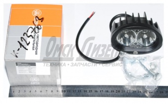 Фара светодиодная дополнительная(овальная 2диод.направ.свет 20W 12/24V) AVTOELECTRICA AE20OV-2LED-HC